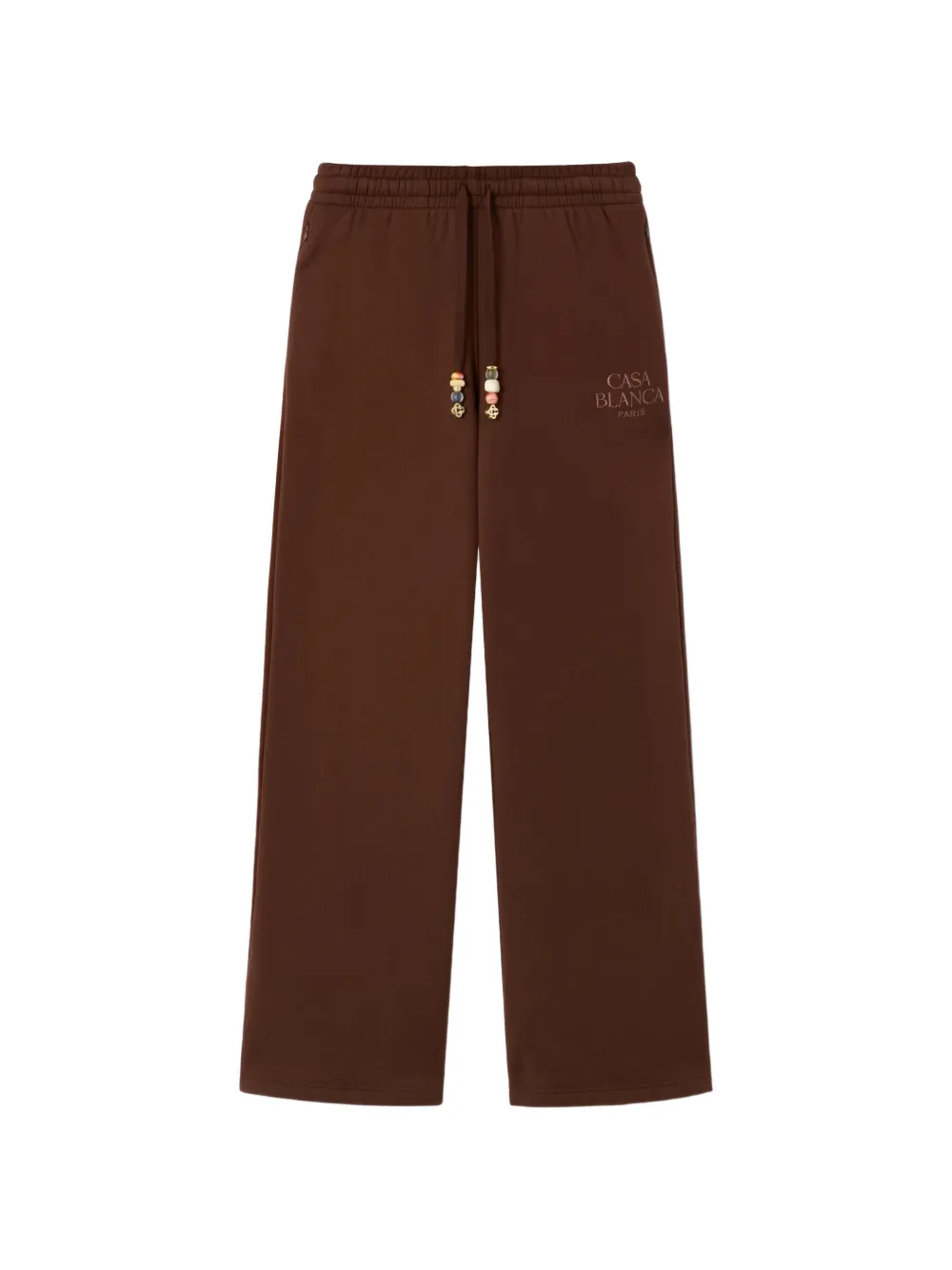 Casablanca wide-leg track pants - Marrone
