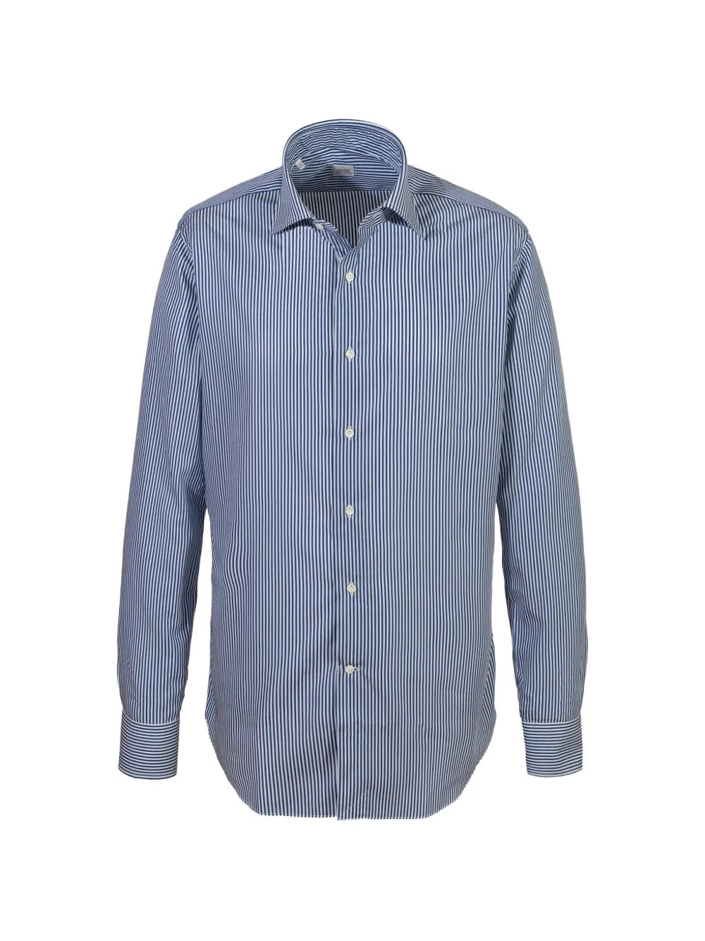 Alessandro Gherardi striped cotton shirt - Blu