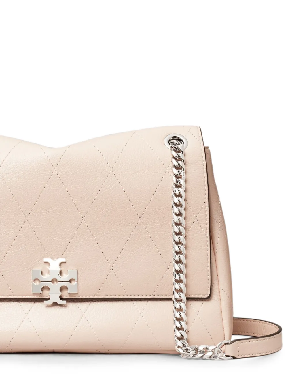 Tory Burch Medium Charlie gewatteerde schoudertas Roze