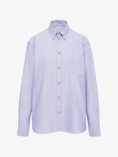 Moncler button-down chest-pocket shirt
