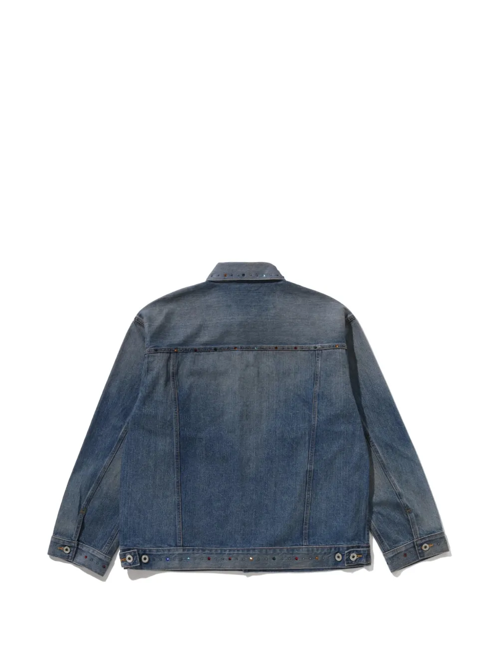 A BATHING APE Denim jack Blauw