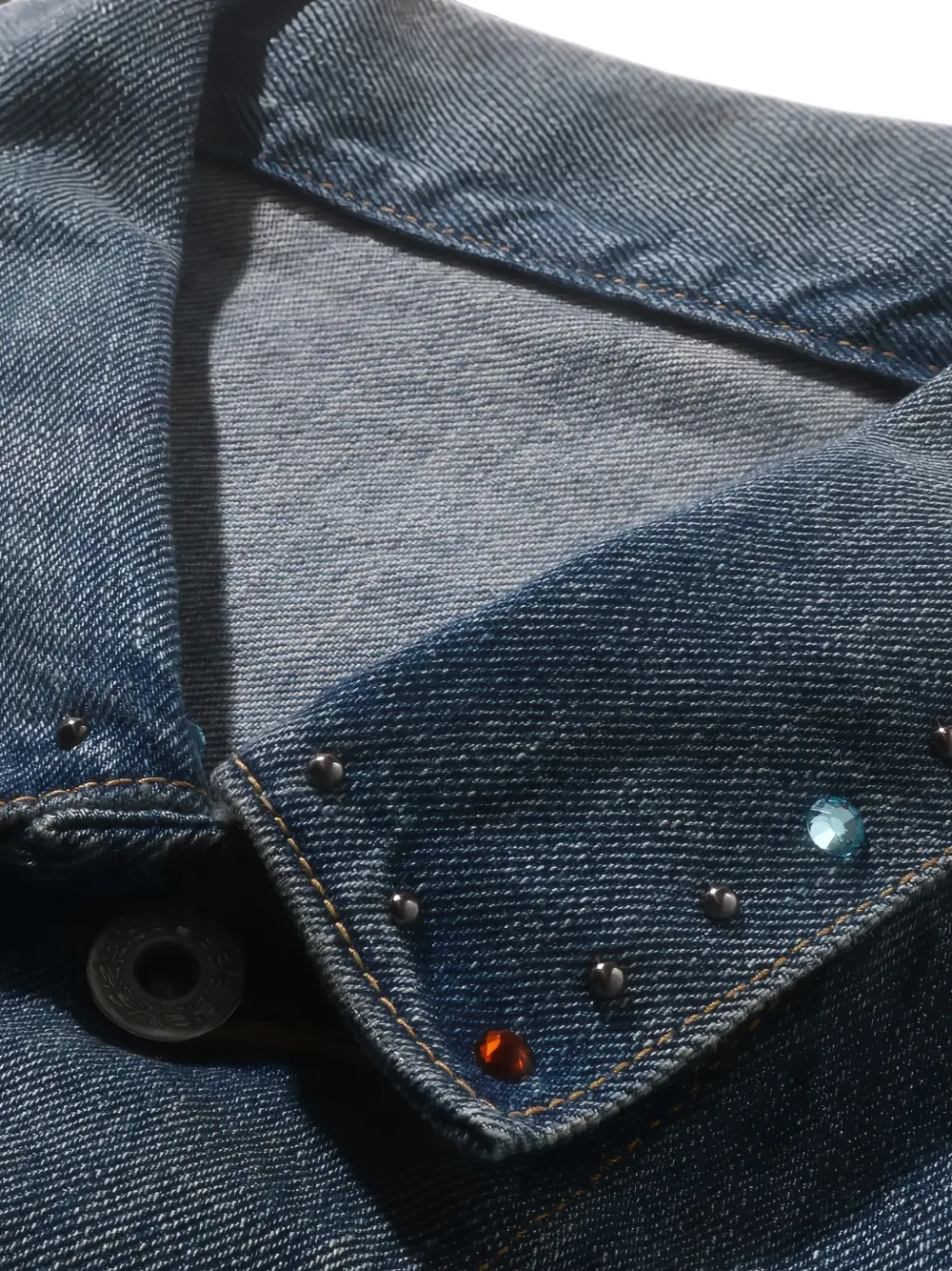 A BATHING APE Denim jack Blauw