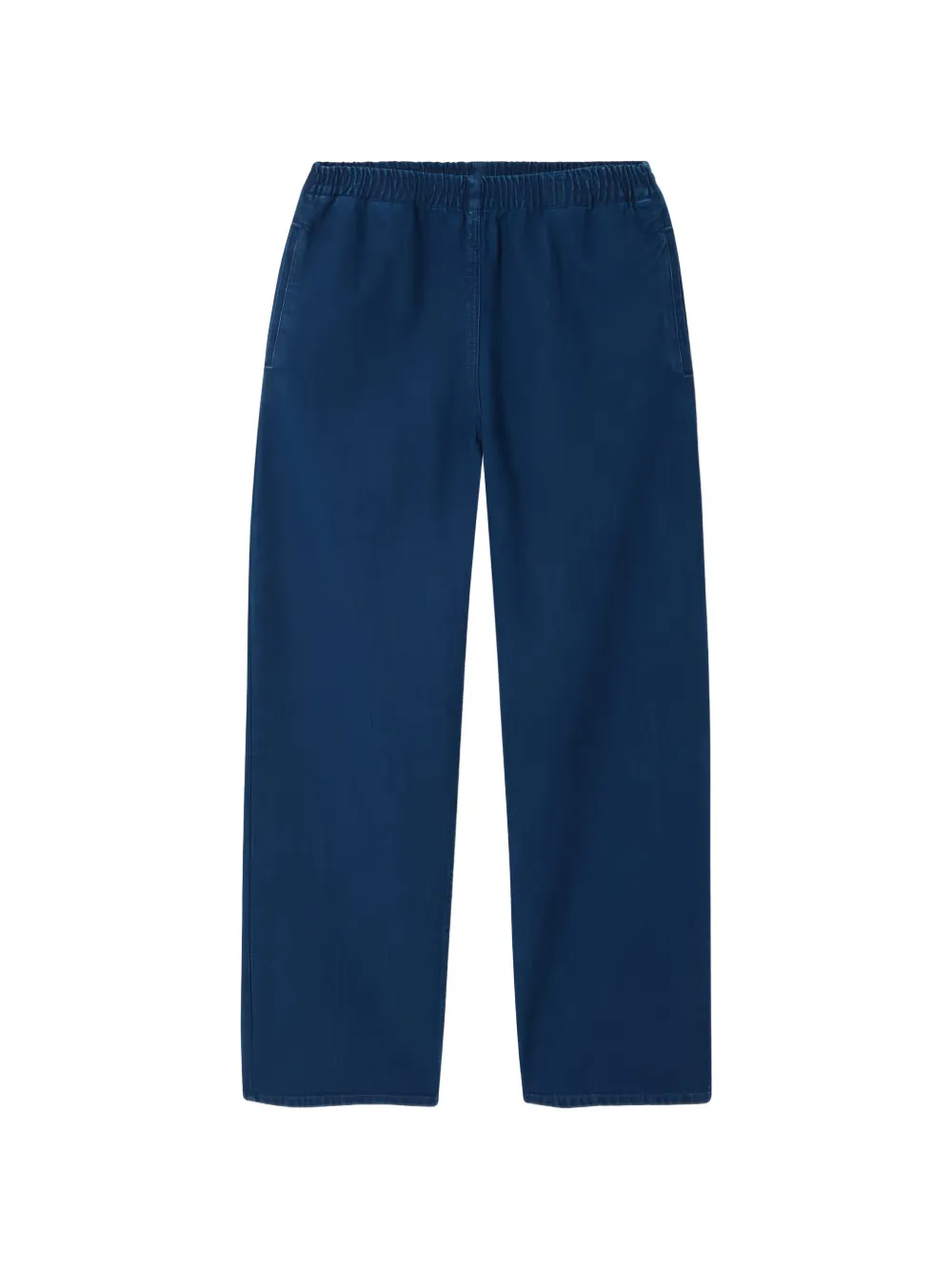 American Vintage elasticated-waist straight-leg trousers - Blau