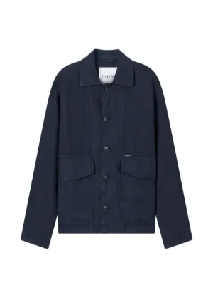 Sunflower Worker Jacket | Blue | FARFETCH JO