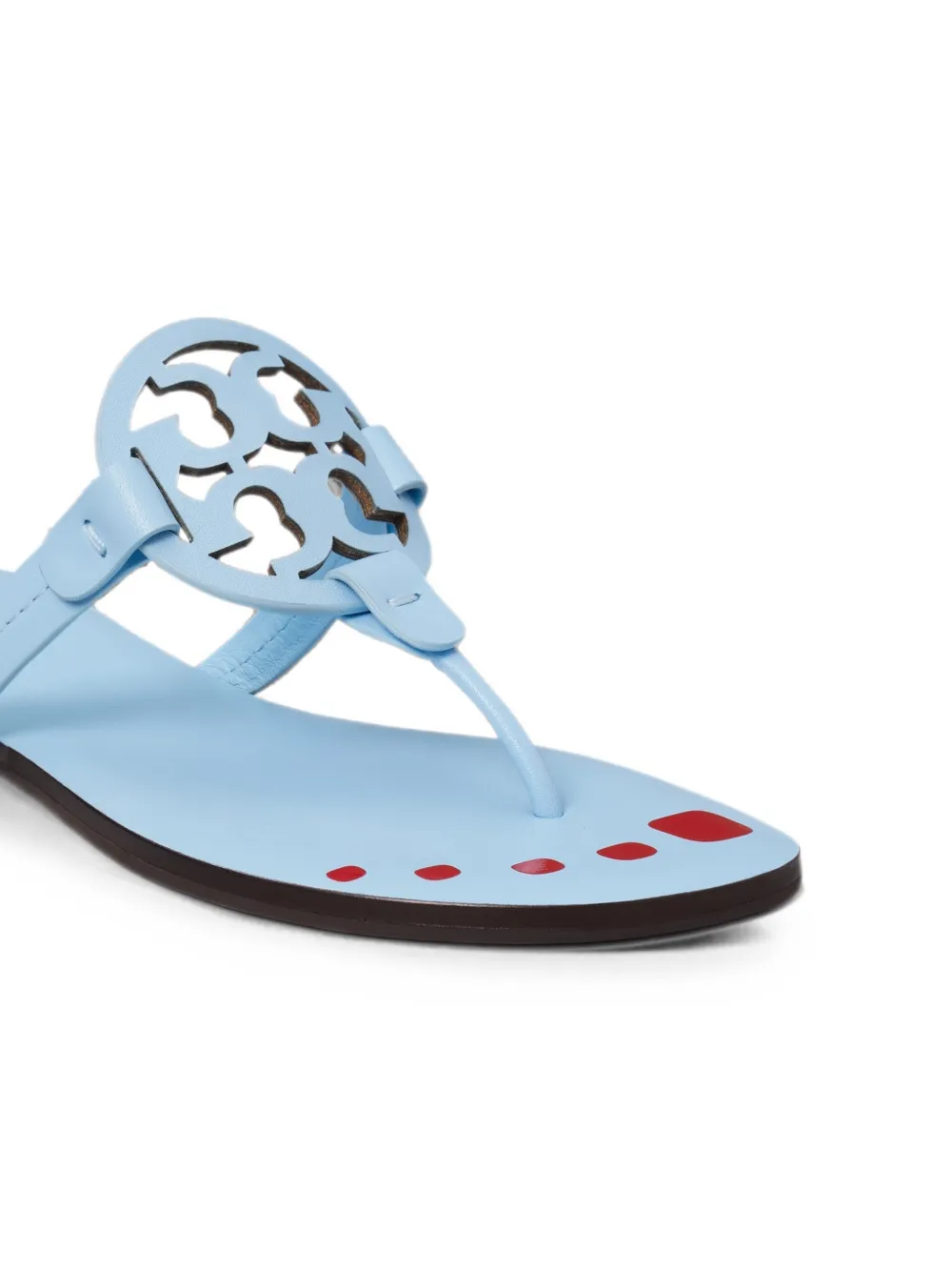 Tory Burch Miller nail-polish sandals Blauw