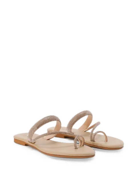 MC2 Saint Barth Cora crystal-embellished sandals