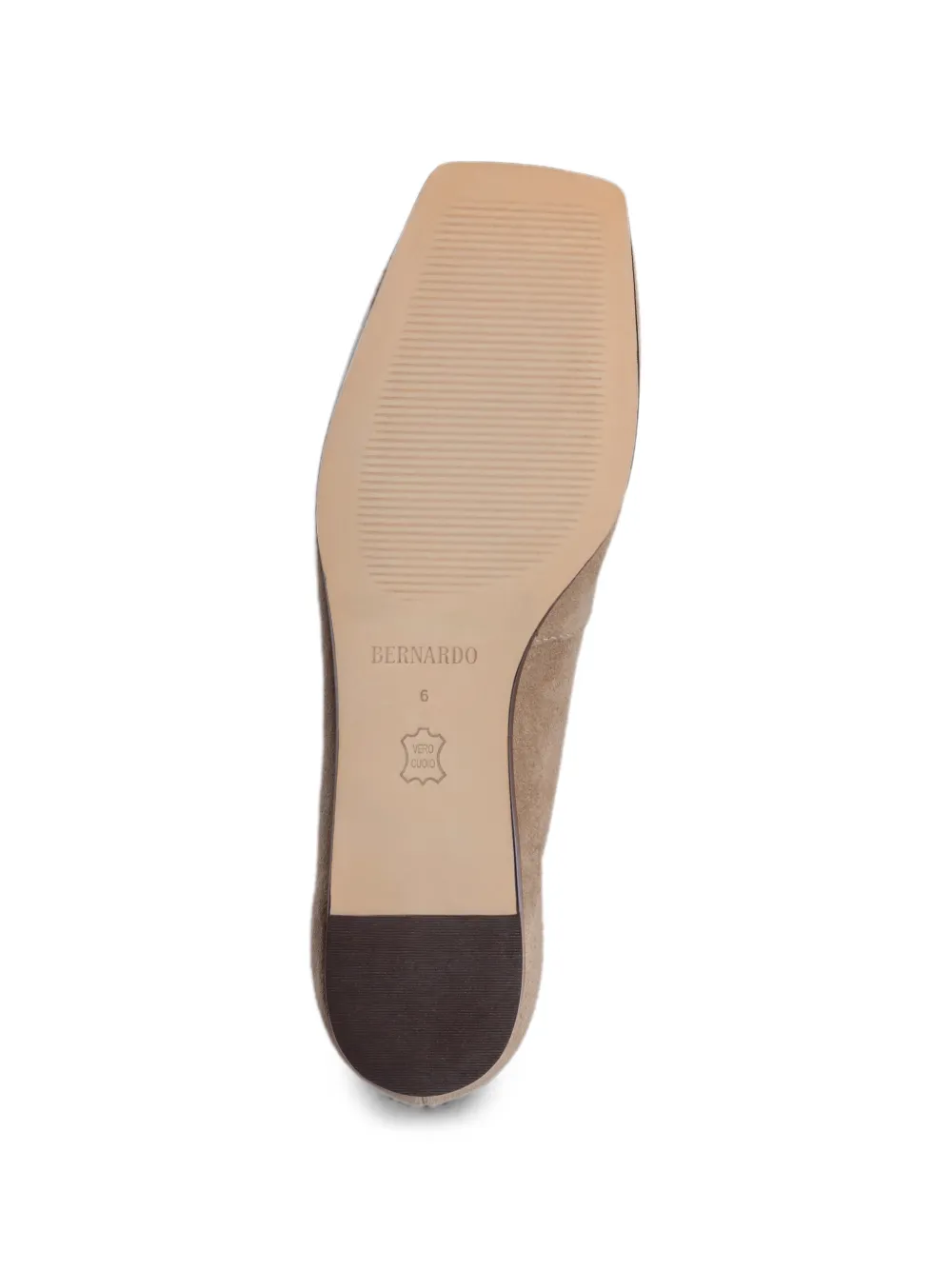 Bernardo Tate derby schoenen met vierkant montuur Beige