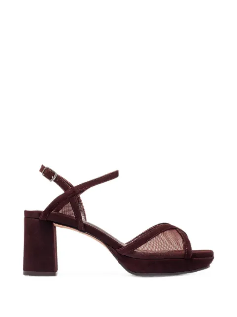 Bernardo Celeste platform sandals