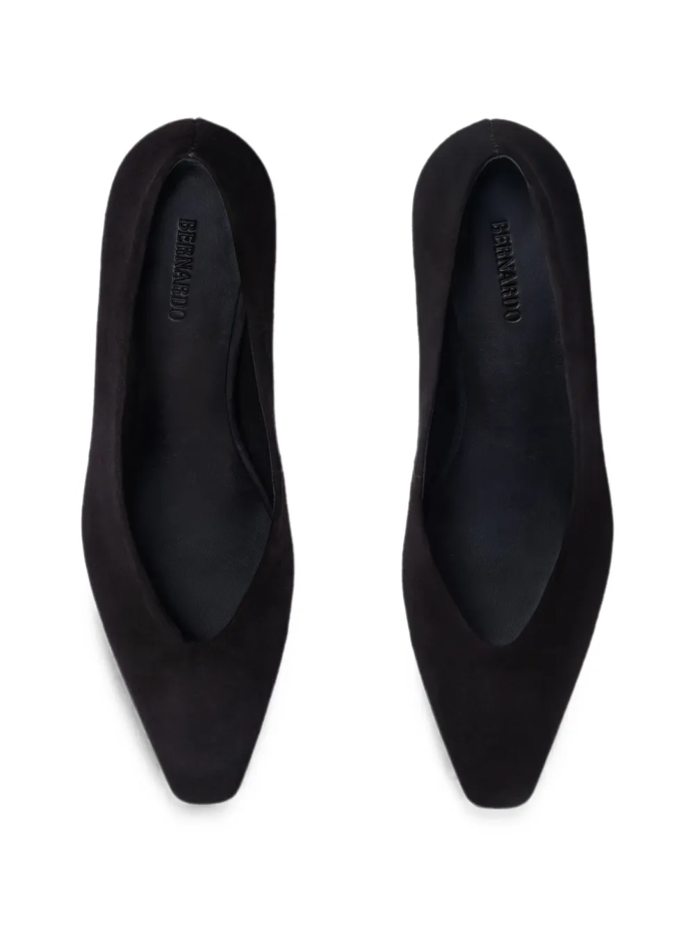 Bernardo Chiara pumps met puntige neus Zwart