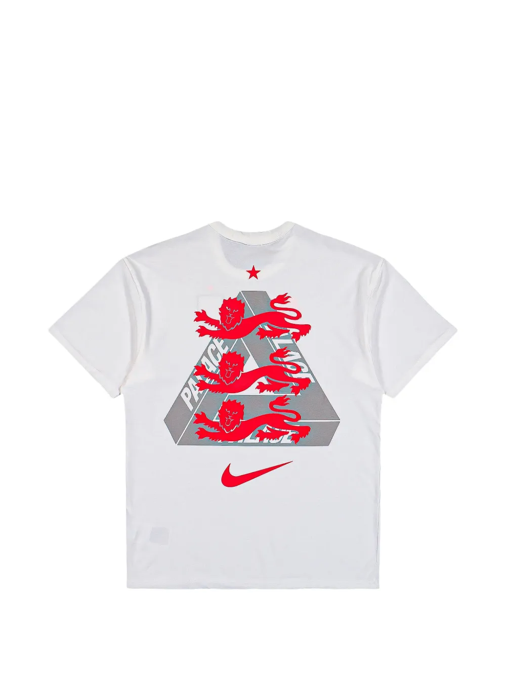 Nike x England x Palace short-sleeve T-shirt Wit