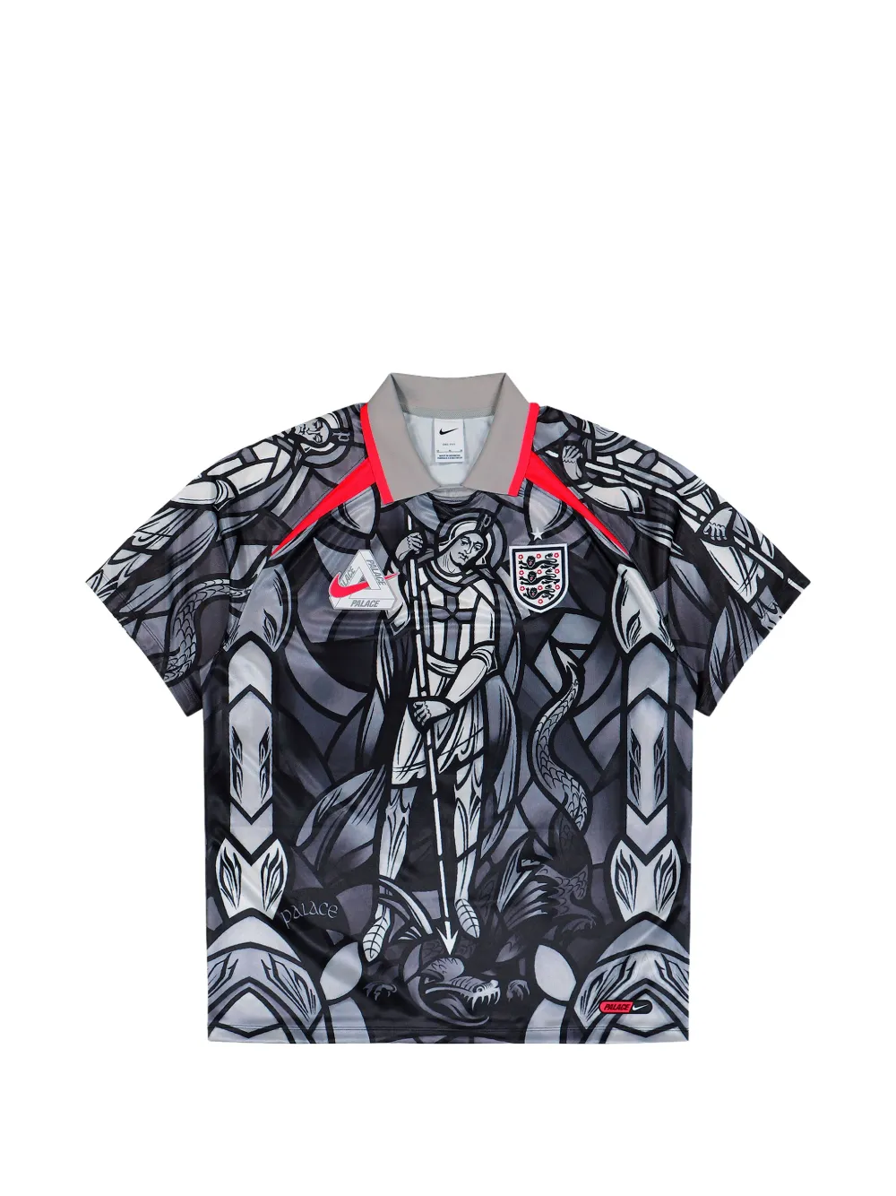 Nike x Palace England T-shirt - Grau