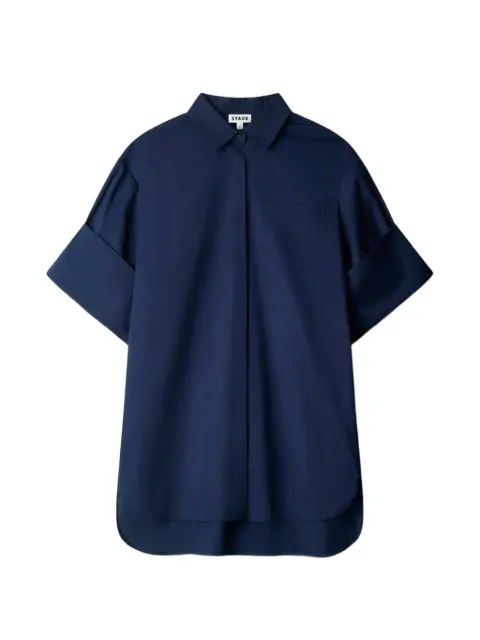 STAUD Nico short-sleeve dress