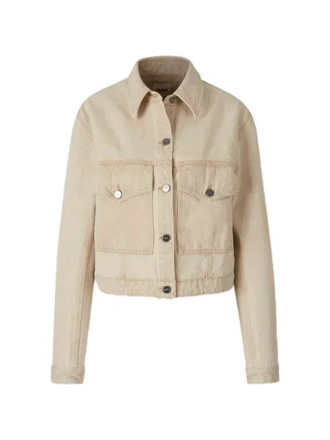 KHAITE cropped denim jacket