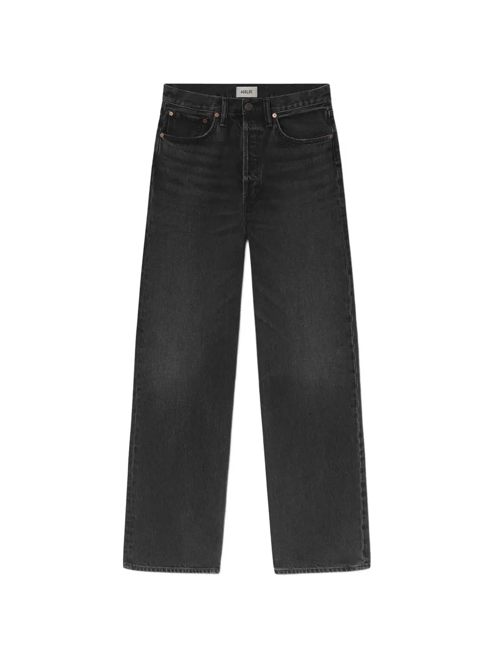 AGOLDE high-waisted jeans - Nero