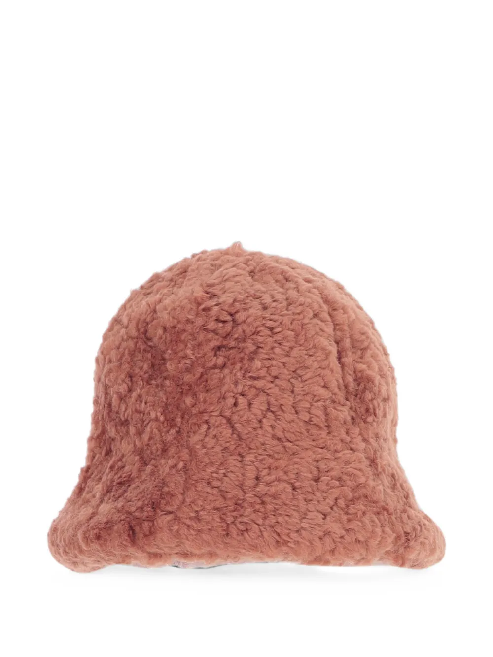 Moncler Enfant Teddy vissershoed met logo-patch Roze