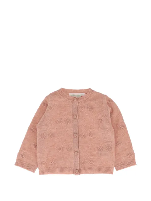 Bonpoint Tibile cherry-pattern cardigan