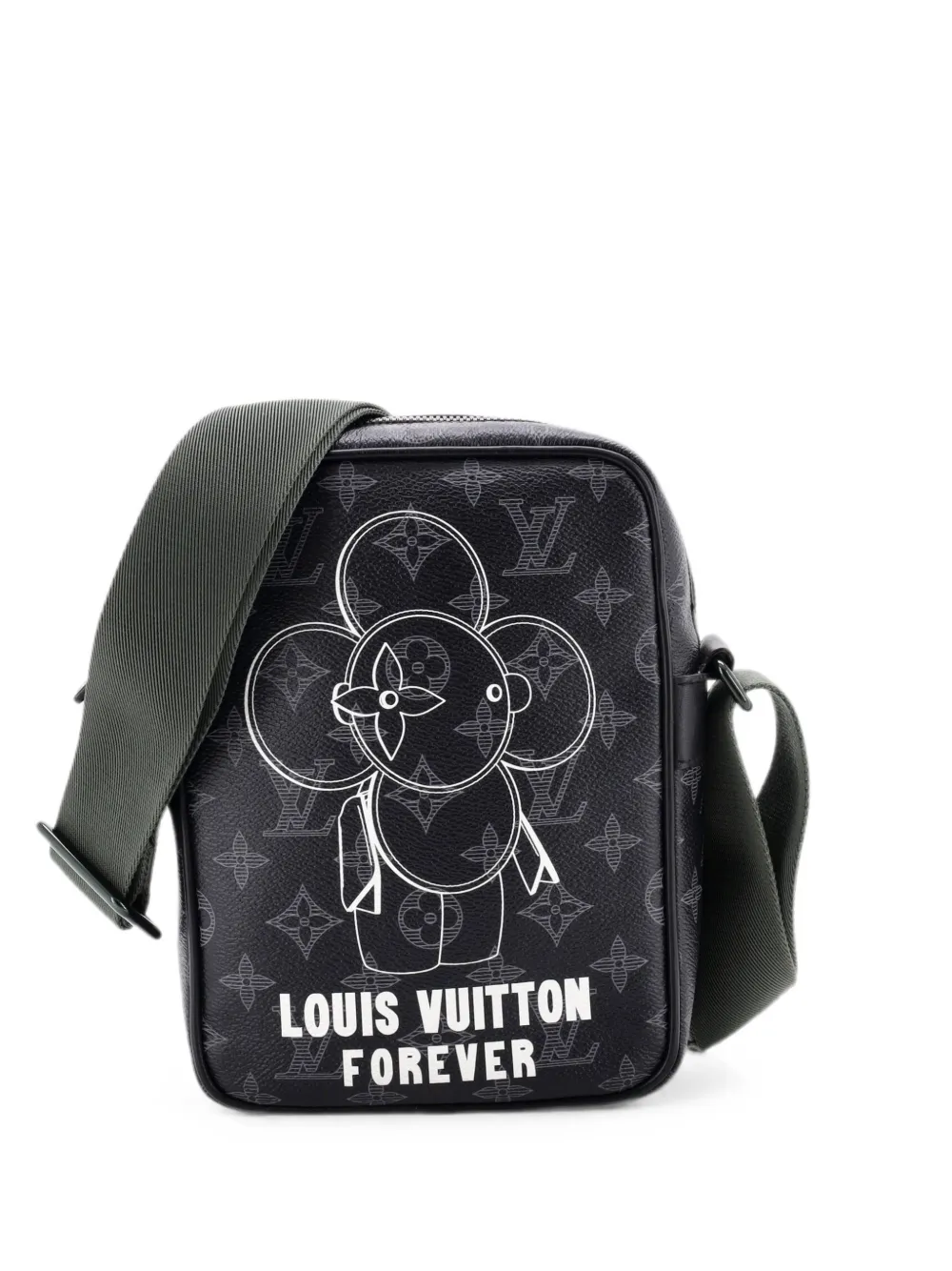 Louis Vuitton Pre-Owned Borsa a tracolla Danube Limited Edition Vivienne Monogram Eclipse PM - Nero