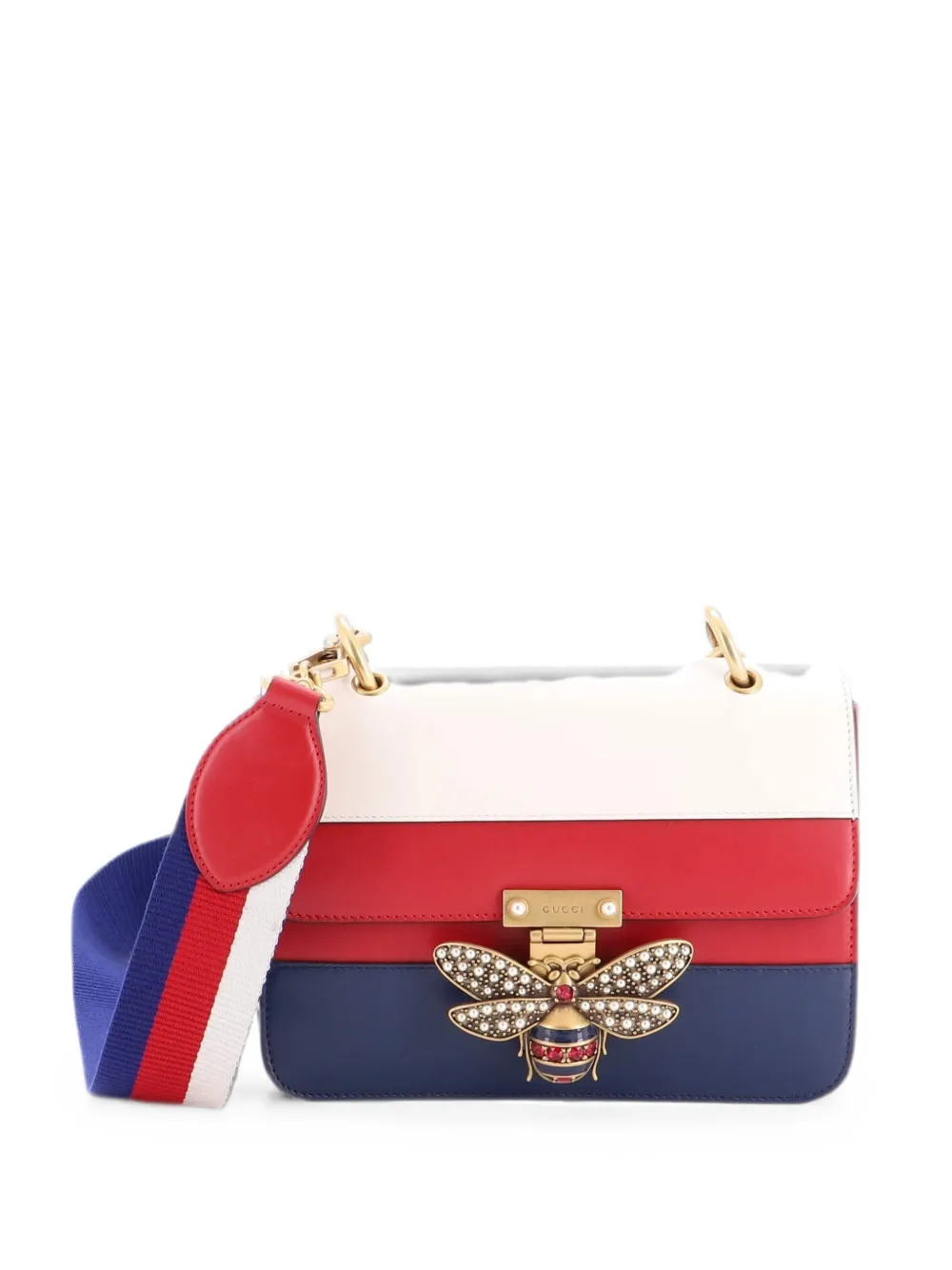 Gucci Pre-Owned Borsa a spalla Queen Margaret media - Multicolore