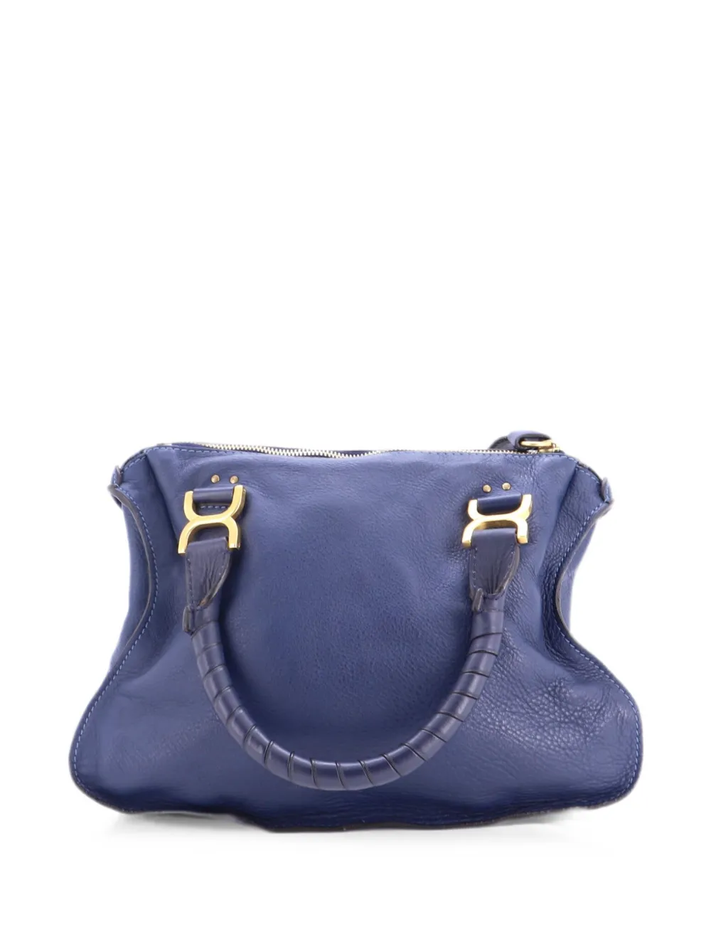 Chloé Pre-Owned Borsa a tracolla Marcie media in pelle - Blu