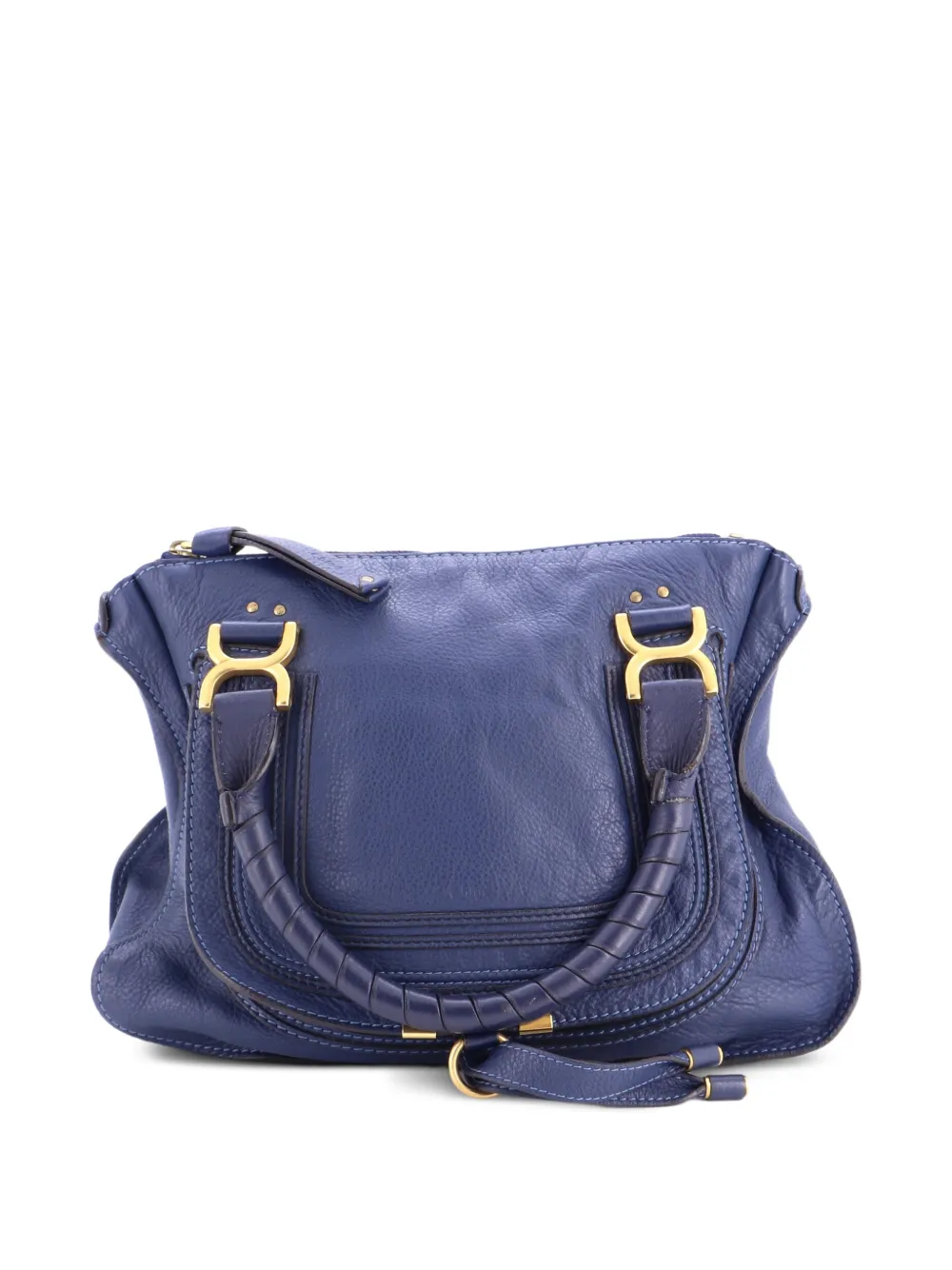 Chloé Pre-Owned Marcie Leather Medium satchel - Blue