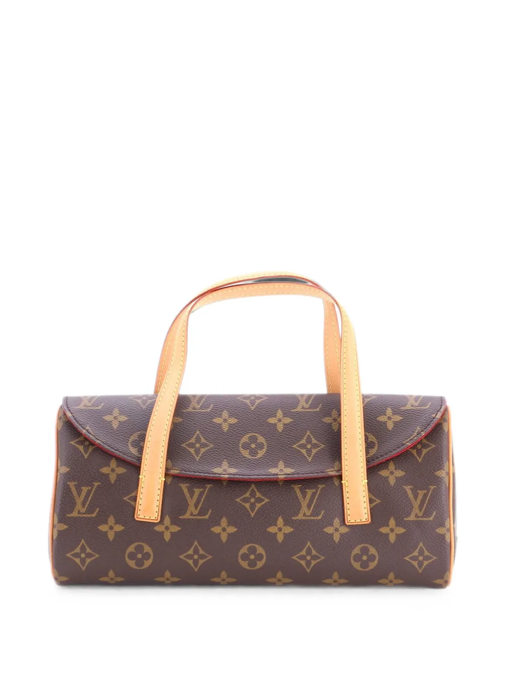 Louis Vuitton Pre-Owned Sonatine Handbag Monogram Canvas satchel - Braun