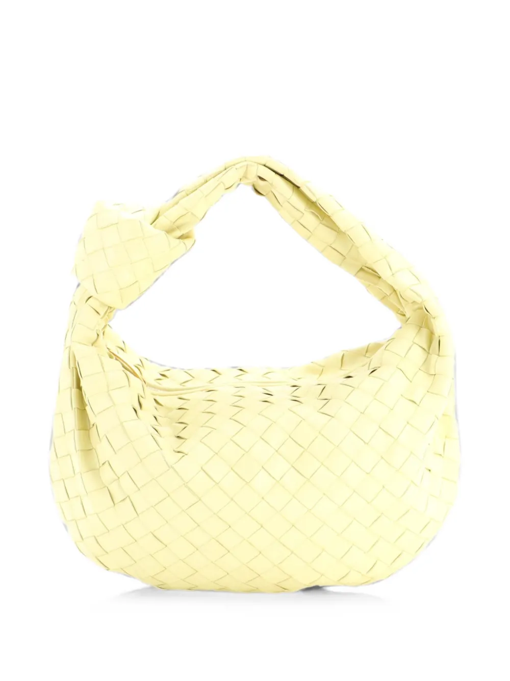 Bottega Veneta Pre-Owned Borsa passepartout BV Jodie in nappa con design Intrecciato - Giallo