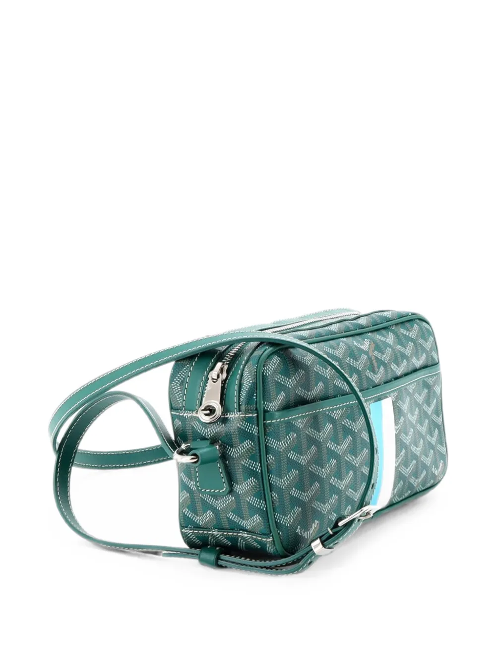 Goyard Pre-Owned Cap Vert Bag Printed Coated Canvas crossbody bag - Green