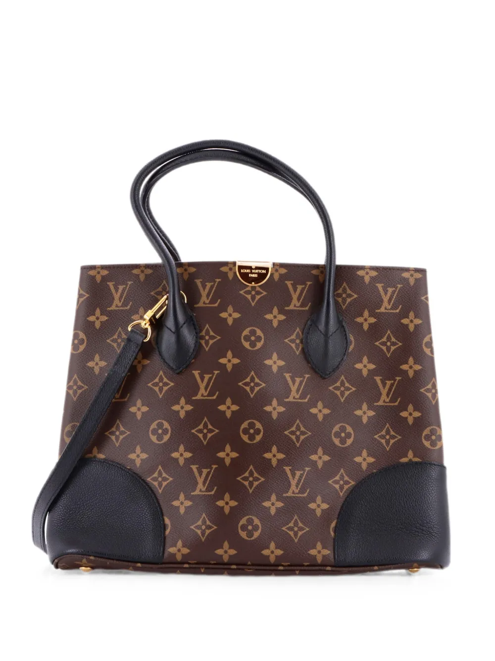 Louis Vuitton Pre-Owned Borsa tote Flandrin in tela e pelle con monogramma - Nero