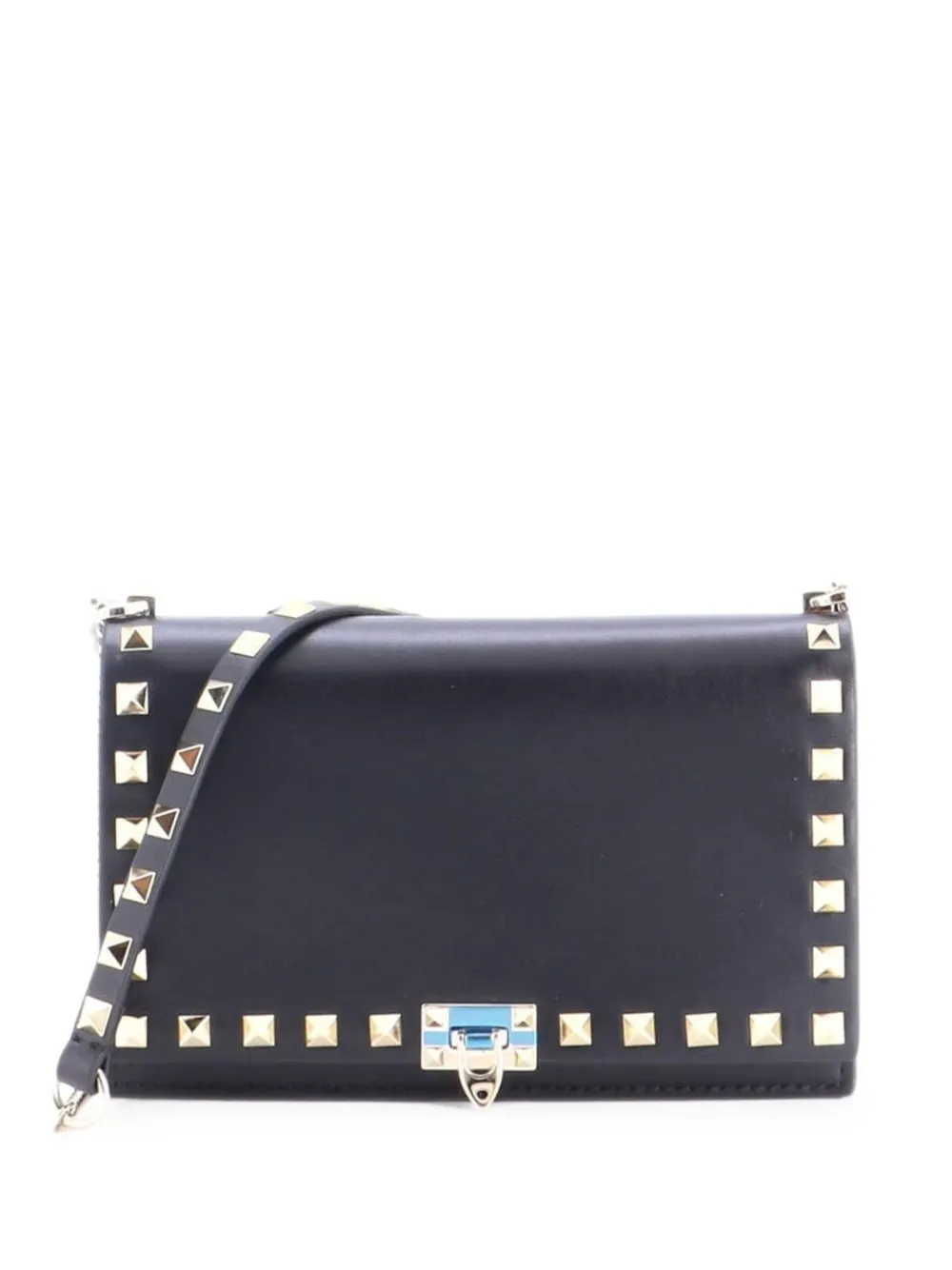 Valentino Garavani Pre-Owned Borsa a tracolla Rockstud mini - Nero