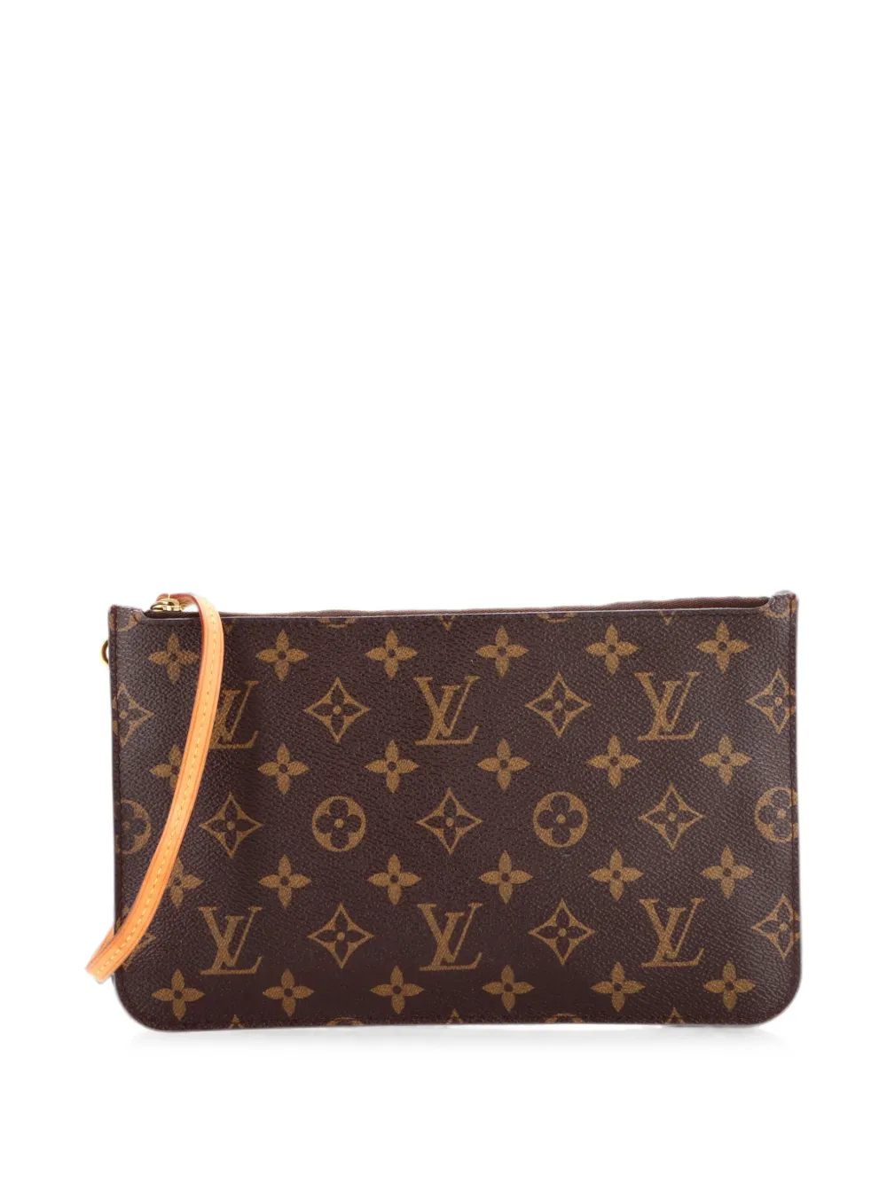 Louis Vuitton Pre-Owned Neverfull Pochette Monogram Canvas Large pouch - Braun