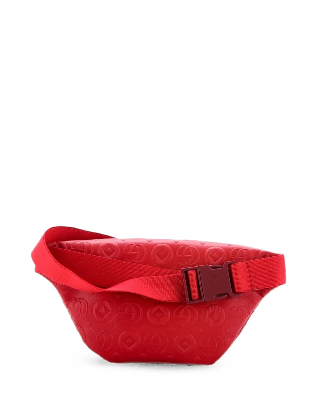 Gucci Pre-Owned Marsupio Children's in pelle goffrata - Rosso