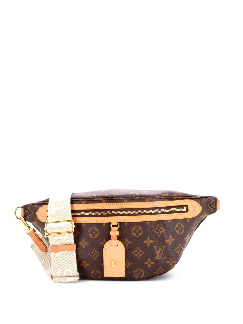 Louis Vuitton Pre-Owned High Rise Monogram Canvas-Gürteltasche - Braun