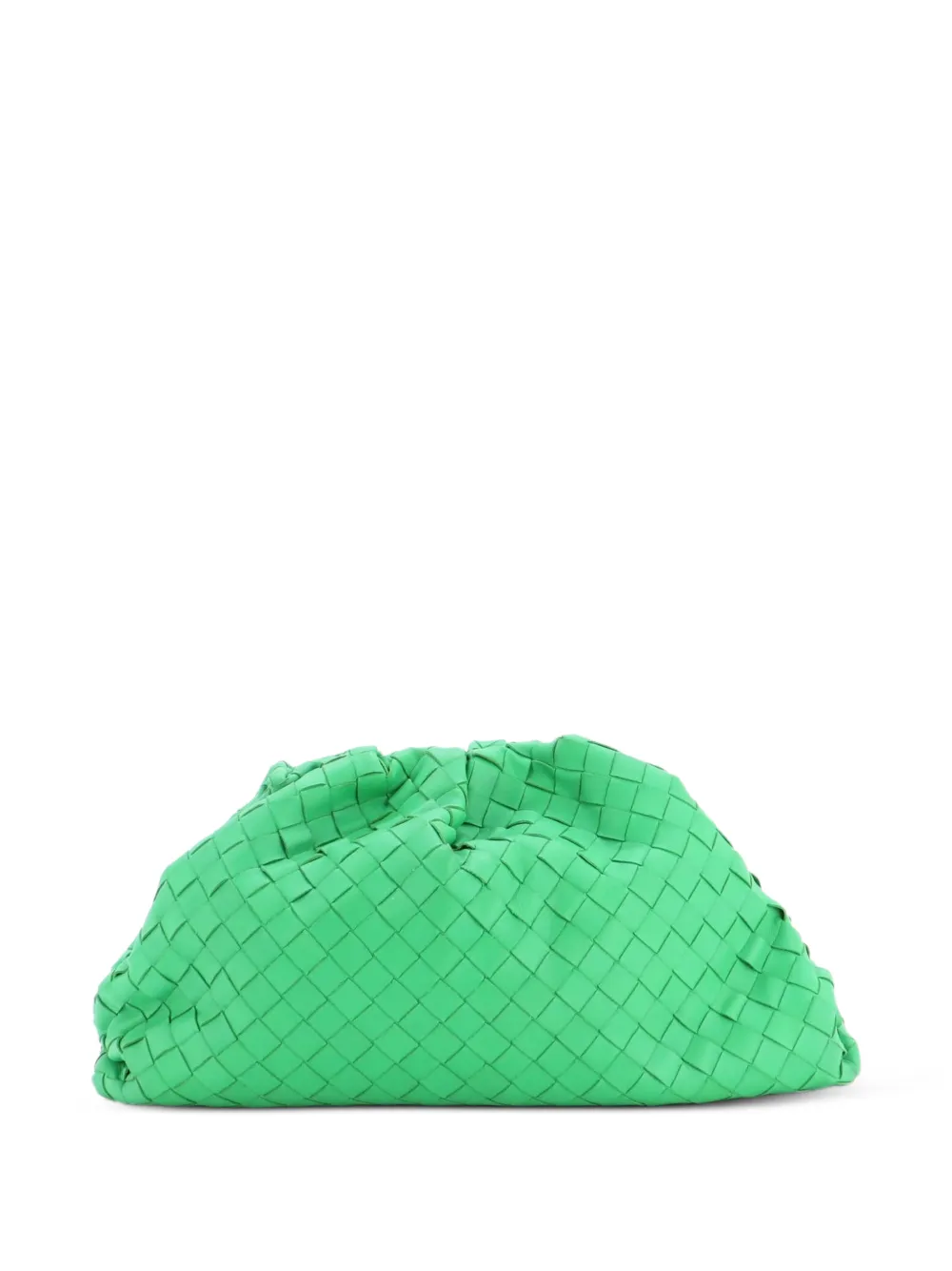 Bottega Veneta Pre-Owned Mini The Pouch Umhängetasche mit Intrecciato-Muster - Grün