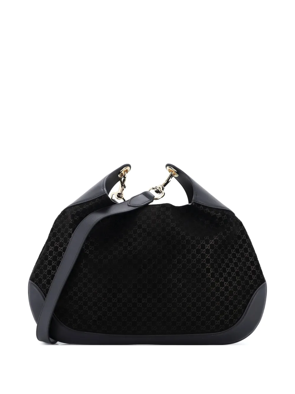 Gucci Pre-Owned Borsa a spalla GG media - Nero
