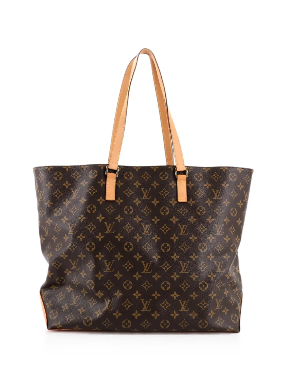 Louis Vuitton Pre-Owned Borsa tote Cabas Mezzo in tela con monogramma - Marrone