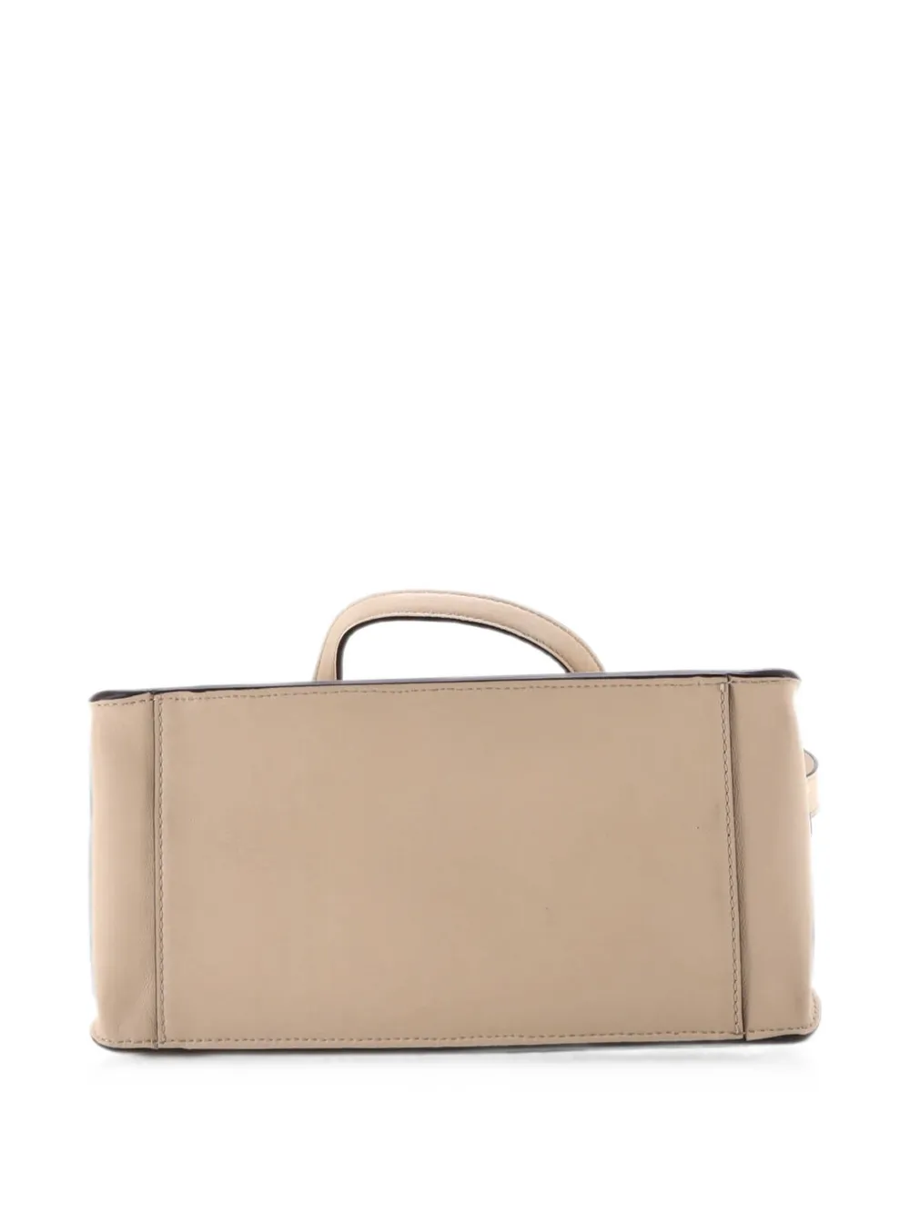 Fendi Pre-owned Flip Leather Small Tote Bag in Multicolour, view 4