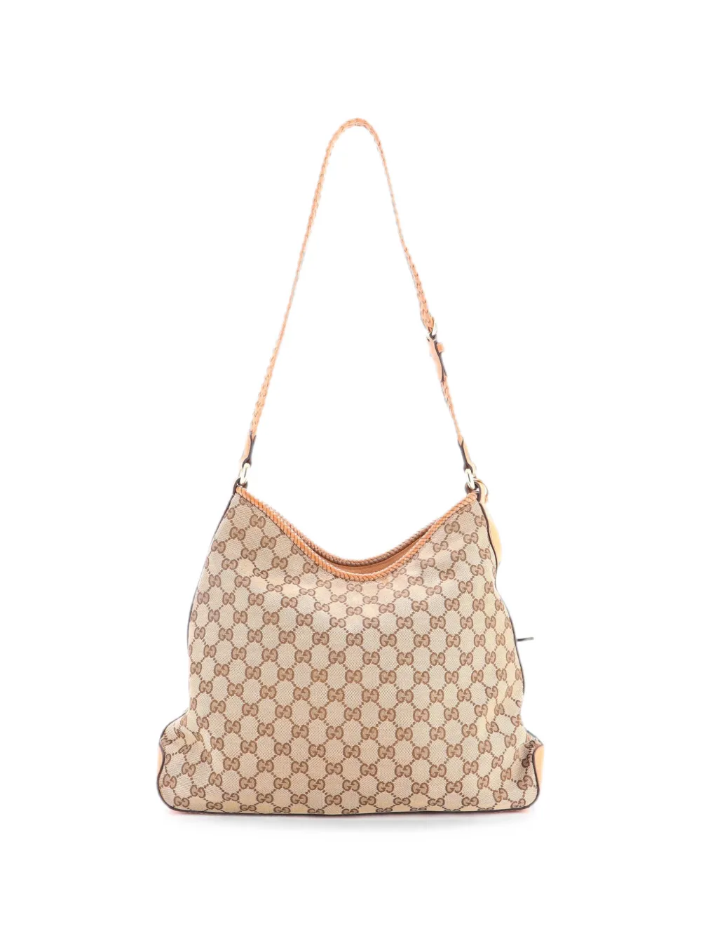 Gucci Pre-Owned Borsa passepartout Marrakech media in tela GG - Marrone