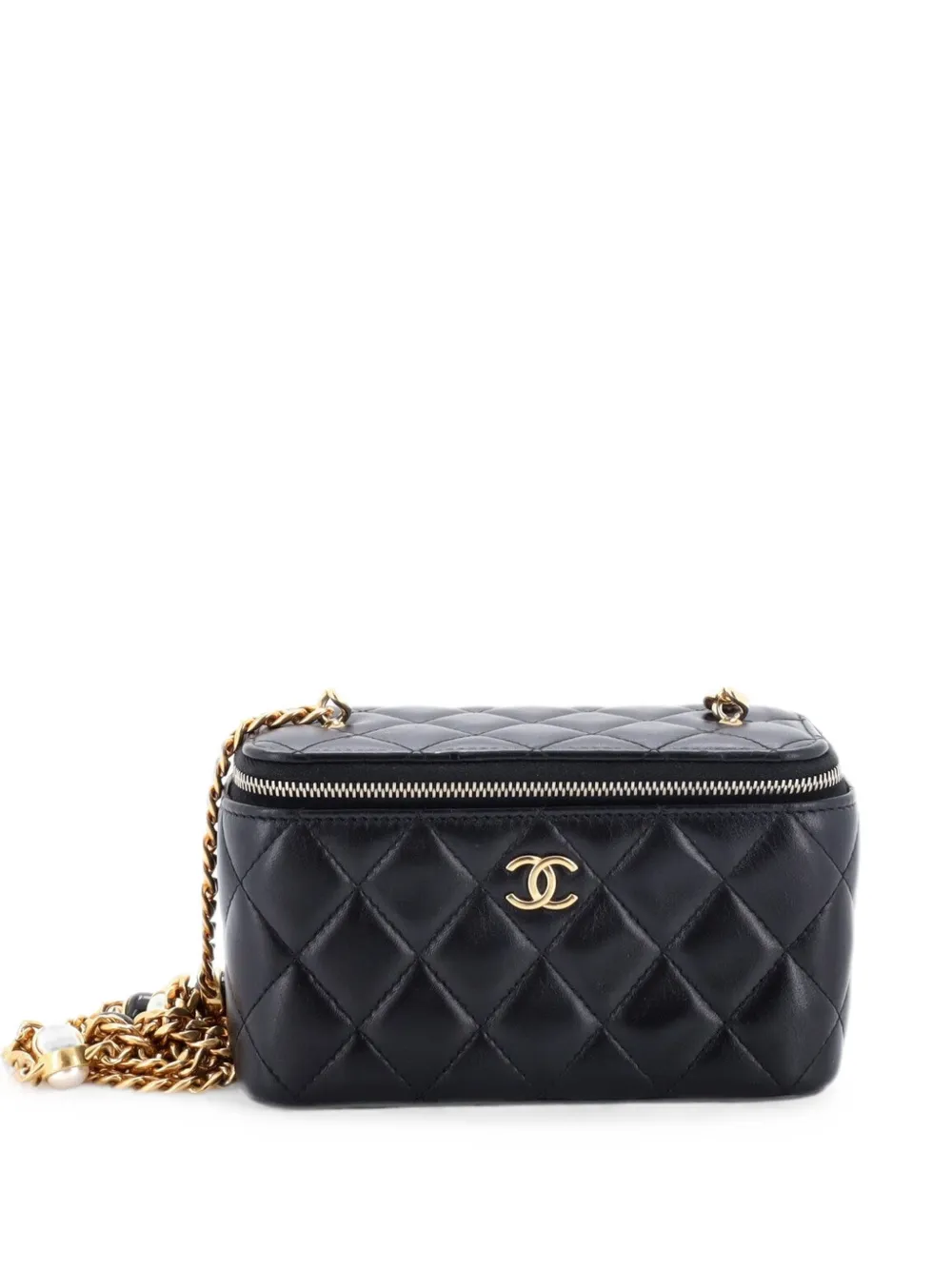 CHANEL Pre-Owned Clutch trapuntata - Nero