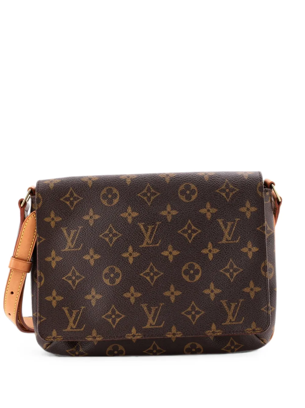 Louis Vuitton Pre-Owned Borsa a mano Musette Tango in tela con monogramma - Marrone