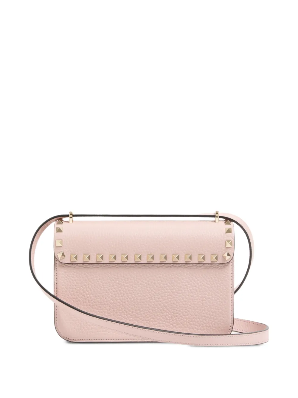 Valentino Garavani Kleine Rockstud leren schoudertas Roze