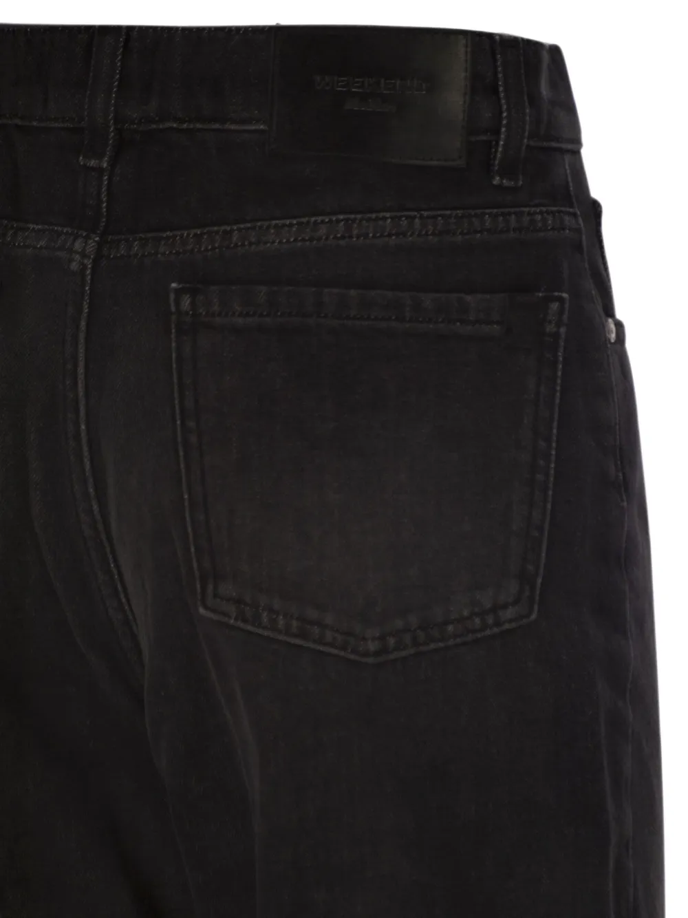 Weekend Max Mara Jeans met wijde pijpen Zwart