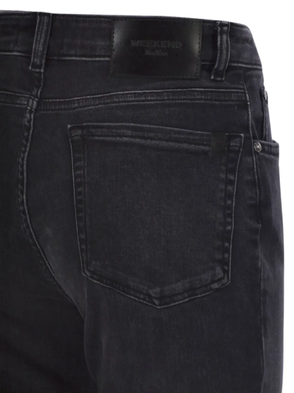 Weekend Max Mara Jeans met vervaagd effect Zwart