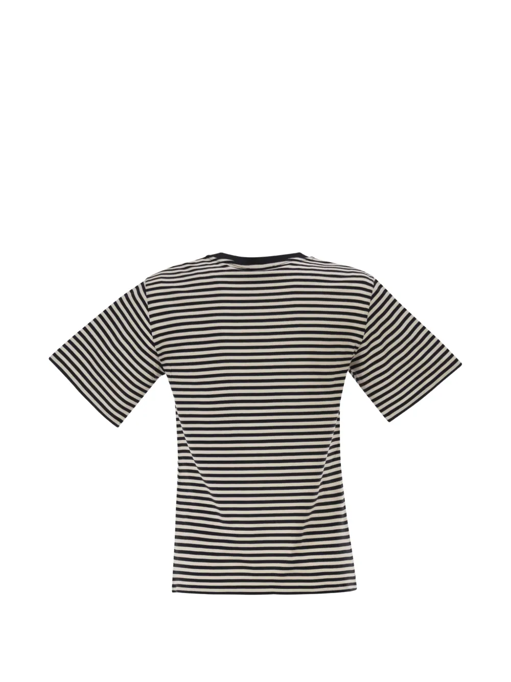 Weekend Max Mara T-shirt met geborduurd logo Zwart