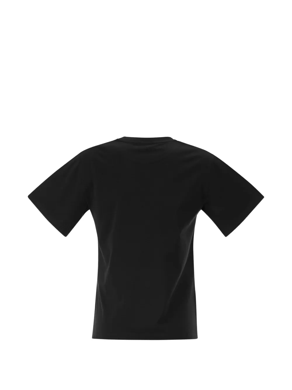 Weekend Max Mara Straight T-shirt met geborduurd logo Zwart