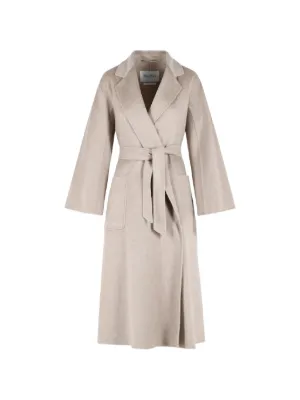 max mara labbro tobacco Max Mara Labbro 100% cashmere coat US Size 4 (new) enveloping silhouette that embraces the body Max Mara - Ludmilla Cashmere
