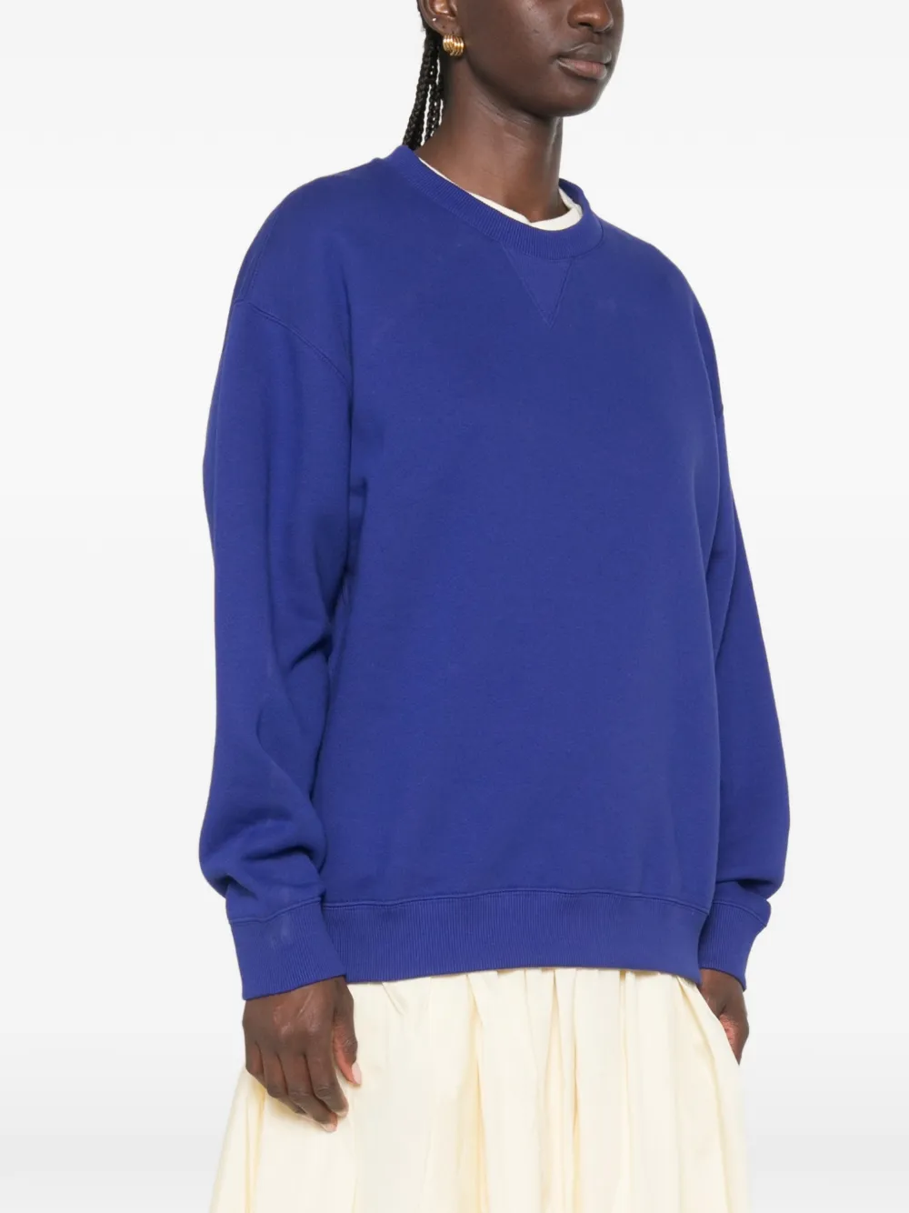 Jil Sander Sweater met logoprint Blauw