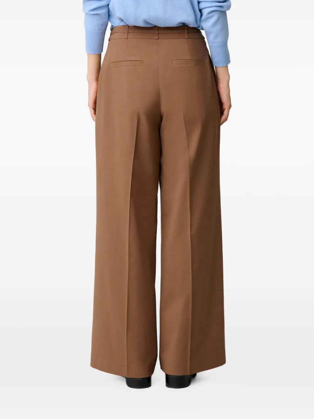 Claudie Pierlot Slim-fit broek Bruin