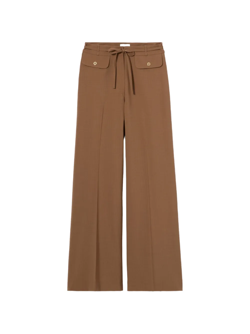 Claudie Pierlot wide-leg wool-blend trousers