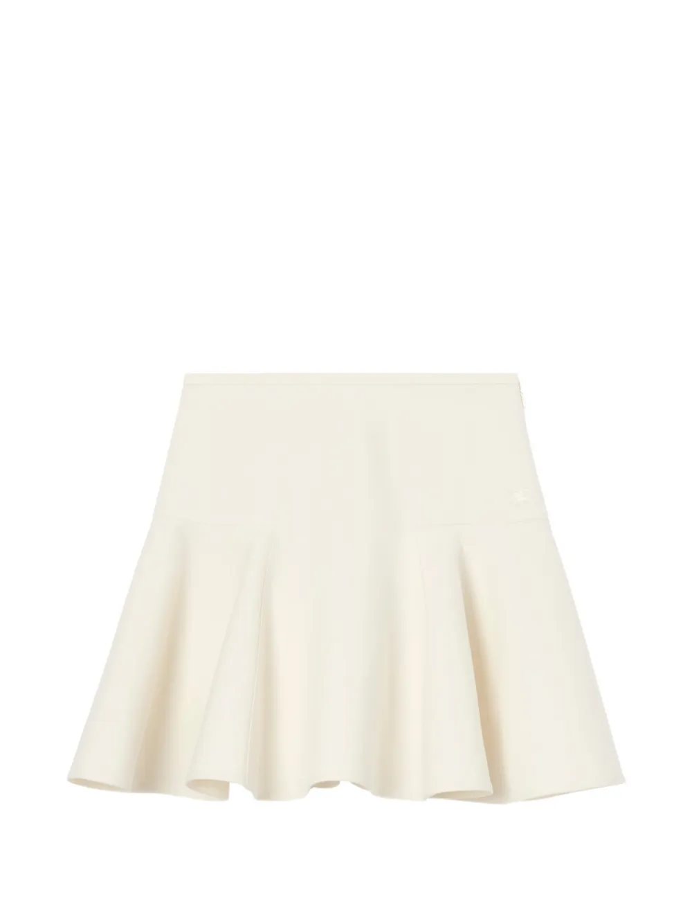 Burberry Mini-rok met katoenen print Wit