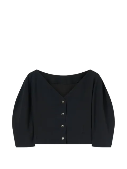 RETORI blusa con botones en la espalda